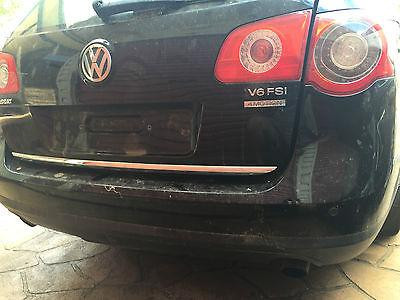 VW PASSAT B6 WAGON 2005-2008 REAR BAR COVER IN BLACK