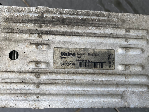 PEUGEOT 307 SERIES 2 1.6 HDI MODELS USED INTERCOOLER 9649551880