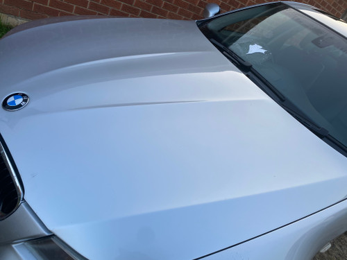BMW E90 USED BONNET IN TITAN SILVER  354