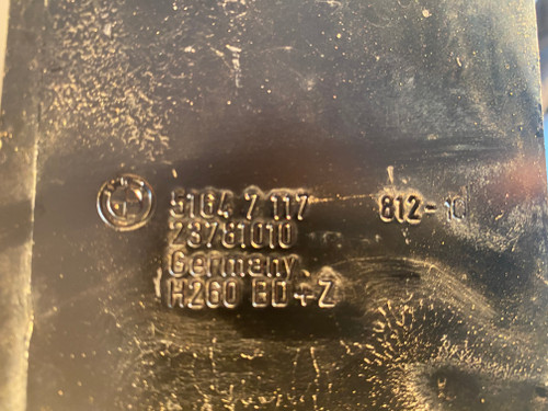 BMW E90 USED RH RADIATOR CARRIER 5164 7 117 812