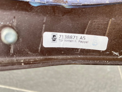 BMW E90 USED LHR DOOR TRIM WOOD INSERT 7138871 A5