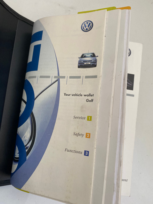 VW GOLF MK4 1.6 MANUAL USED LOG BOOKS DUU  BFQ 