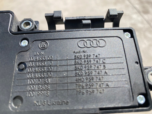 AUDI A5 B8 USED LH SEAT SWITCH 8K0 959 747