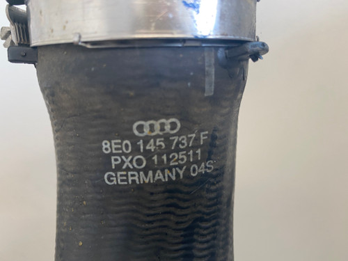 AUDI A4 B7 2L TDI USED TURBO INTER COOLER PIPE 8E0 145 737 F