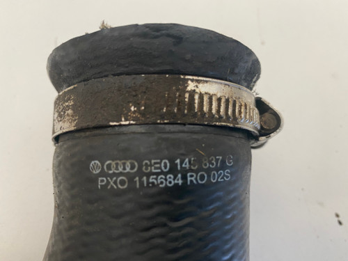 AUDI A4 B7 2L TDI USED TURBO INTER COOLER PIPE 8E0 145 837 G