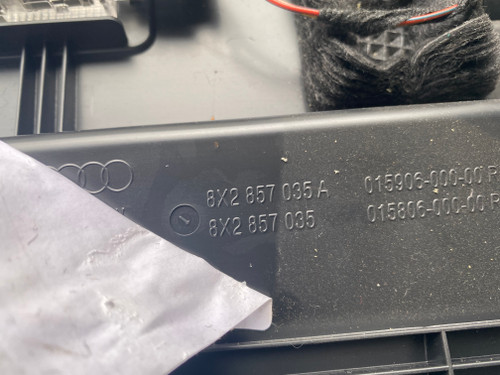 AUDI A1 USED BLACK GLOVE BOX 8X2 857 035 A