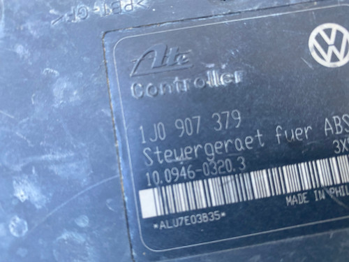 AUDI A3 8L USED ABS PUMP 1J0 614 117 A  1J0 907 379