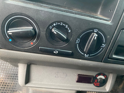 VW T4 TRANSPORTER USED HEATER CONTROL PANEL 