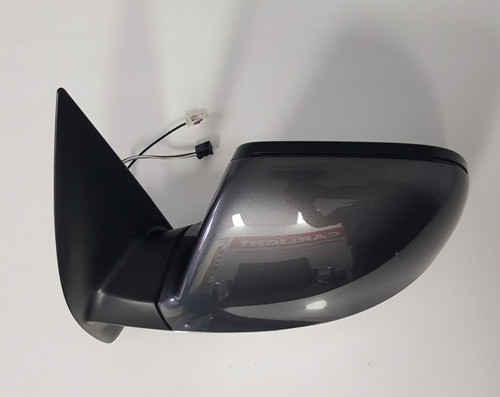 VW AMAROK 2016-2021 USED LH DOOR MIRROR IN INDIUM GREY  R7H PAINT CODE 2H2857501DFR7H 
