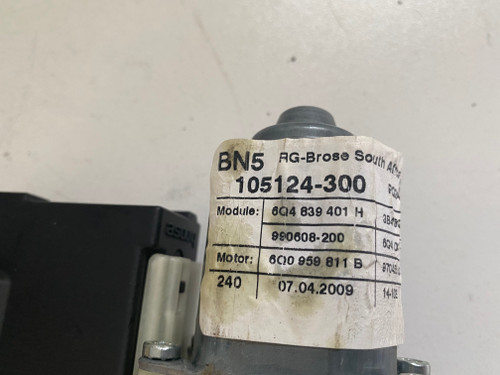 VW POLO 9N 5 DOOR USED LHR WINDOW MOTOR 6Q4839401H
