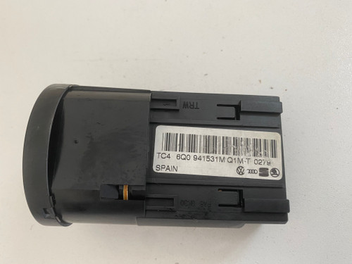 VW POLO 9N T5 TRANSPORTER  USED HEADLIGHT SWITCH 6Q0 941 531 M