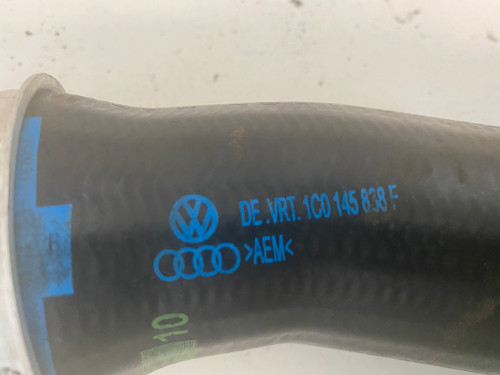 VW BEETLE 1.9 TDI USED TURBO INTERCOOLER HOSE 1C0 145 838 F