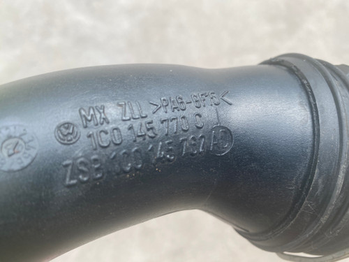 VW BEETLE 1.9 TDI USED INTECOOLER PIPE 1C0 145 770 C