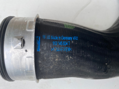 VW GOLF MK6 USED INTERCOOLER HOSE 1K0 145 834 T