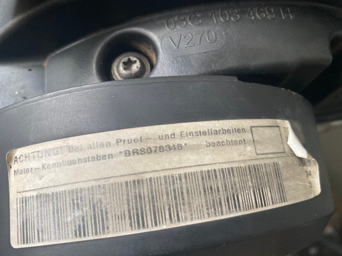 VW TRANSPORTER T5 4 CYLINDER 1.9 DIESEL USED ENGINE BRS CODE TRAVELLED 184,000KM