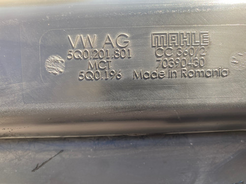 VW GOLF MK7 USED GENUINE POLUTION CANISTER 5Q0 201 801