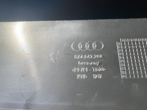 AUDI A1 5 DOOR SLINE USED RH C PILLAR TRIM 8X4 867 288