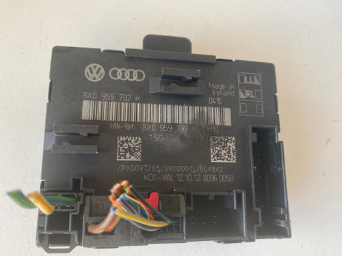 AUDI A1 USED LHF DOOR MODULE 8X0 959 792 K