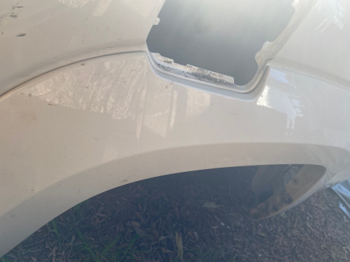 VW AMAROK 2011-2022 USED LHR WHEEL ARCH FLARE IN WHITE B9A  2H6 853 817 2HH 853 817