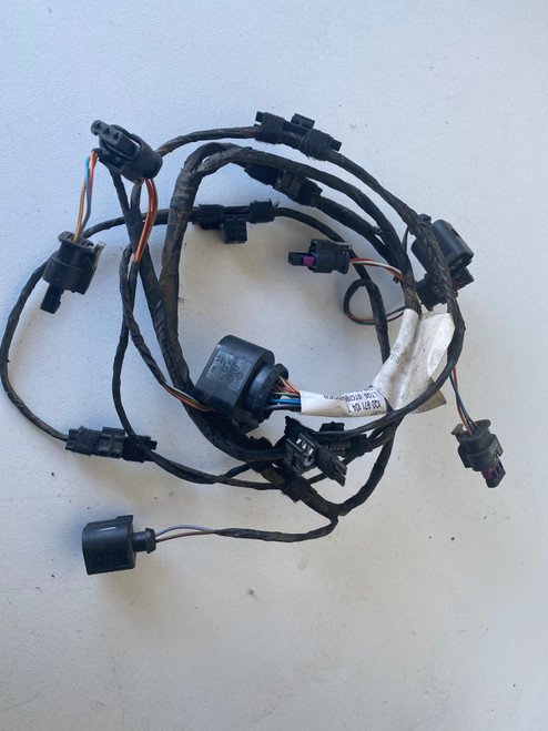 VW EOS FACE LIFT USED REAR BAR PARKING SENSOR WIRING 1Q0 971 104 T