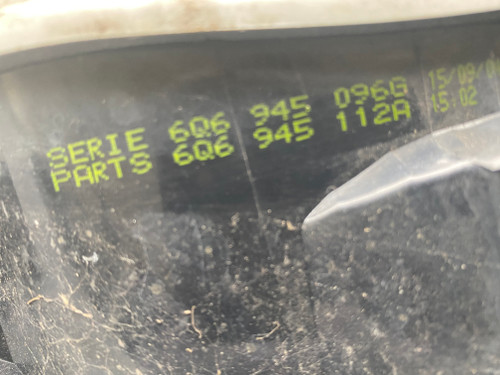 VW POLO 9N USED RH TAIL LIGHT 6Q6 945  096 G