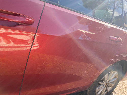 VW GOLF MK7 WAGON USED LHR  DOOR SHELL  IN SUNSET RED A3X PAINT CODE