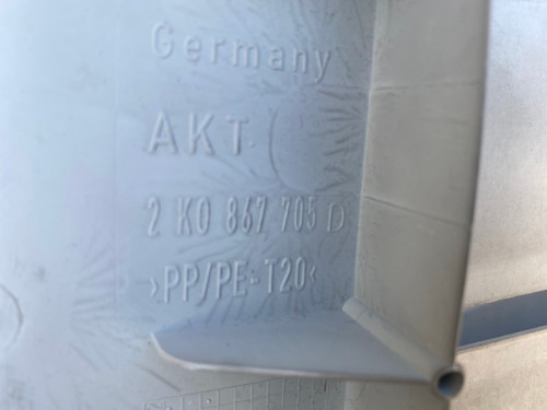 VW CADDY USED FRONT ROOF STORAGE SHELF 2K0 867 705 D