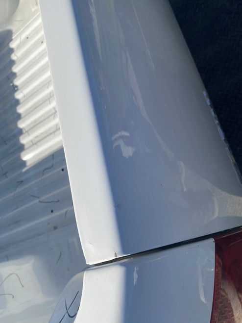 VW AMAROK REAR WHEEL DRIVE USED TAILGATE SHELL IN WHITE B9A