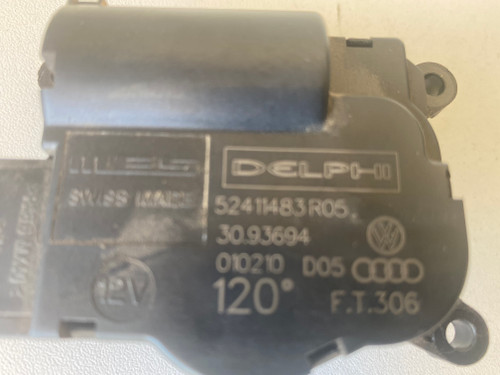 VW AMAROK USED HEATER FLAP MOTOR DELPHI 52411483R05 30.93694