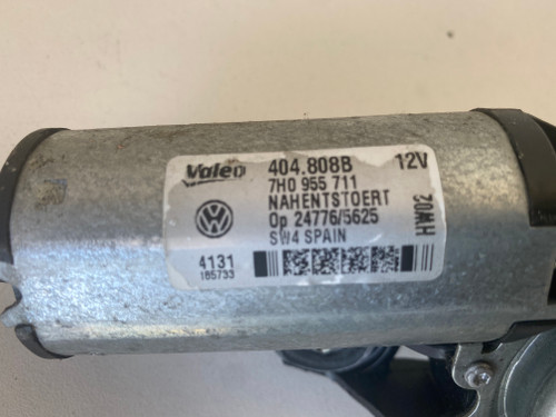 VW TRANSPORTER T5 USED TAILGATE WIPER MOTOR 7H0 955 711