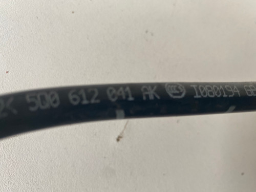 VW GOLF MK7 1.4L USED VACUUM HOSE 5Q0 612 041 AK