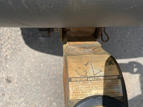 VW CADDY 2K USED GENUINE TOW BAR PART NUMBER VGA 803921