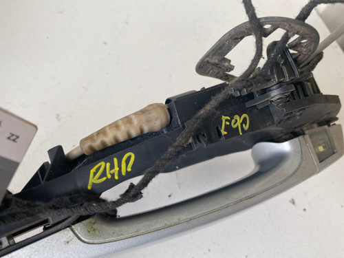 BMW E90 LATE USED RHR OUTER DOOR WITH CARRIER IN SILVER 