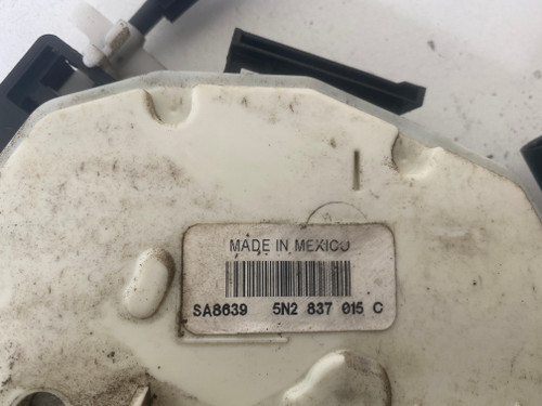 VW AMAROK USED LHF DOOR LOCK MECHANISM 5N2 837 015 C