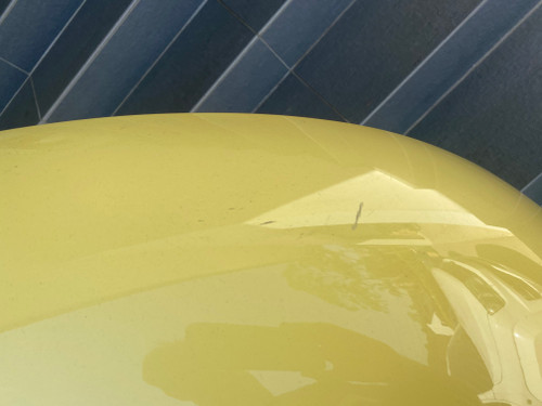 VOLKSWAGEN BEETLE 1998-2010 USED LHR GUARD IN YELLOW B1B PAINT CODE 