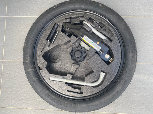 VW GOLF MK5 MK6 VW SCIROCCO  AUDI TT 8J USED SPACE SAVER RIM 1K0601027B WITH TOOL KIT