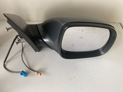 VW AMAROK 2010-2014  USED RH DOOR MIRROR GREY H7W BLACK BOTTOM 2H2 857 508 BH RYP  