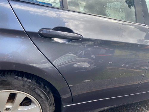 BMW E90 USED RHR DOOR SHELL IN  SPARKLING GRAPHITE METALLIC (A22)