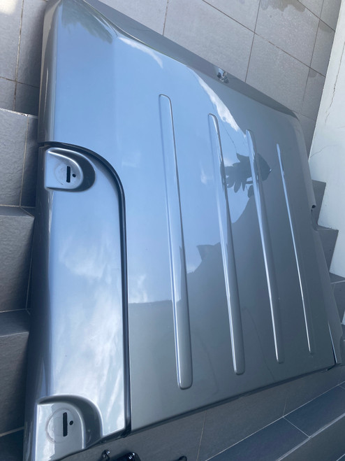 VW AMAROK USED 3 PIECE HARD LID  IN NATURAL GREY H7W 
