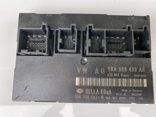 VW CADDY  GOLF MK5 CENTRAL CONVENIENCE MODULE 1K0 959 433 AK