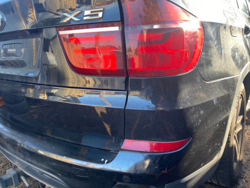 BMW X5 E70 SERIES 2 USED REAR BUMPER COVER IN SAPPHIRE BLACK 475