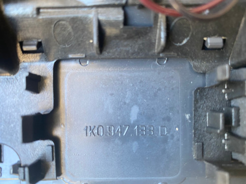 VW GOLF MK5 MK6 GTI BLACK INTERIOR LIGHT SUNROOF TYPE 1K0 947 133 D   1K0 959 613 A