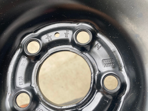 VW POLO 6R USED 15 INCH STEEL RIM 6C0 601 027 A