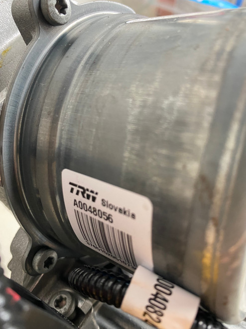 VW POLO 6R USED ELECTRIC STEERING COLUMN WITH MOTOR AND MODULE 6C2 423 510 BD  6C2 909 144 AG  