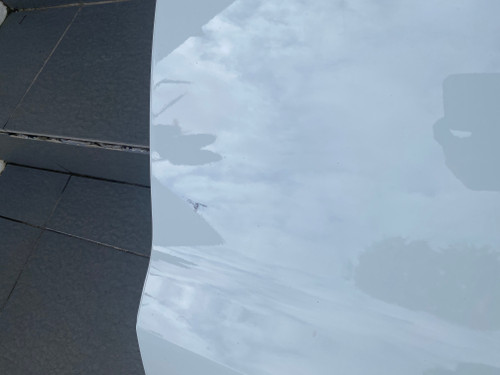 VW POLO 6R USED LHR DOOR SHELL IN WHITE C9A