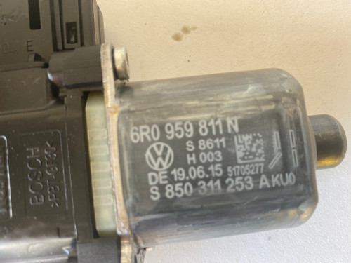 VW POLO 6R USED LHR WINDOW MOTOR 6R0 959 811 N