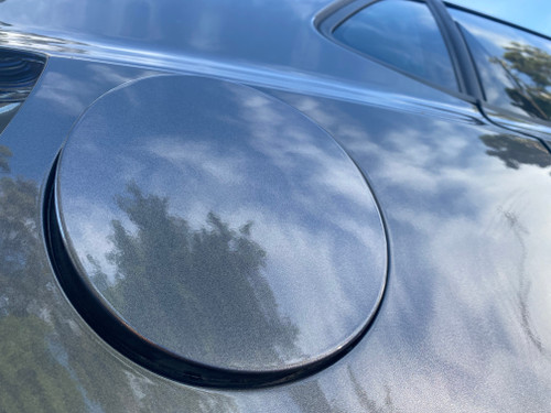 VW POLO 6R USED FUEL FLAP IN GREY D7R PAINT CODE 