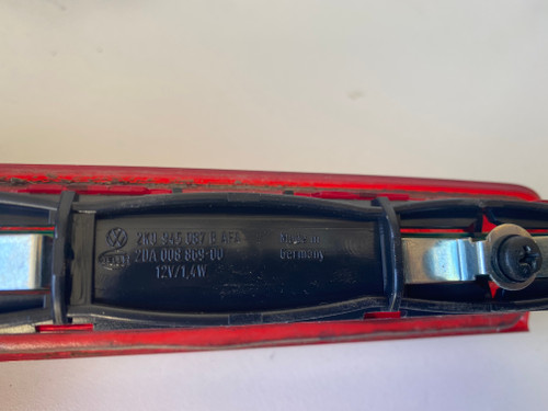 VW CADDY USED GENUINE TOP TAILGATE BRAKE LIGHT 2K0 945 087 B  AFA