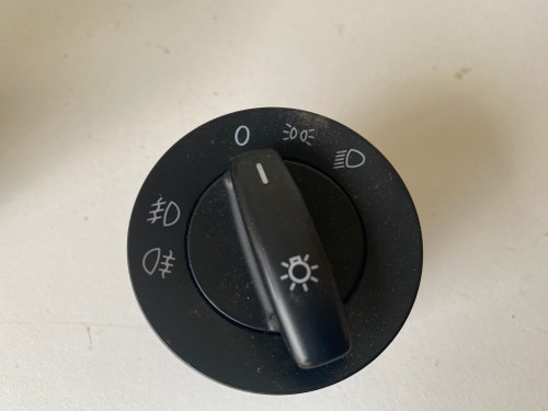 VW CADDY LIFE USED GENUINE HEADLIGHT SWITCH 1T0 941 431 C