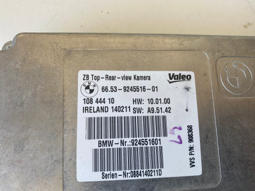 BMW X5 E70 USED REAR REVERSE CAMERA CONTROL MODULE 66.53-9245516-01